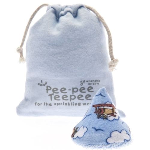Pee-pee Teepee Airplane - Blue - Laundry Bag, PT3022-1