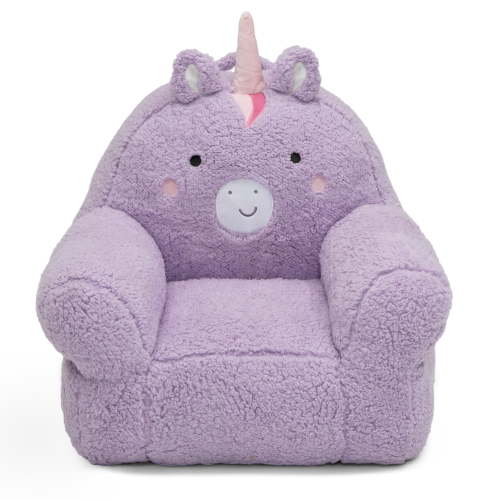 Delta Children Unicorn Cozee Buddy Chair, Purple