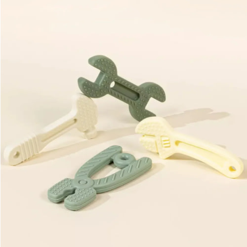 4 Piece Set Silicone Play Tools