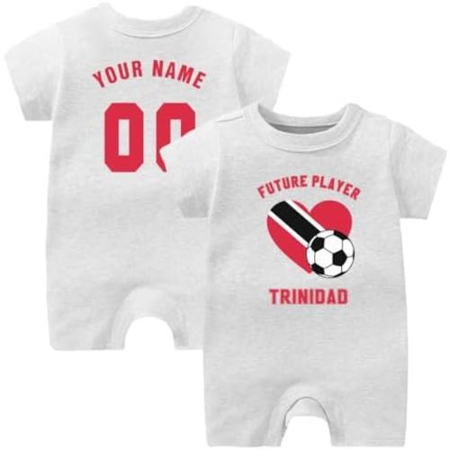 Custom Baby Jersey Future Player National Team Soccer Clothes Personalized Name Number for Boy Girl Gifts