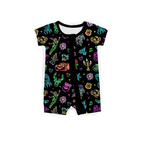 Neon Magic Zipper Shortie **PreOrder** – Six Southern Babes