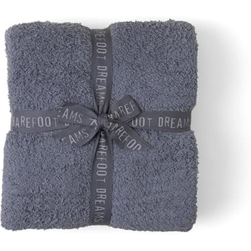 Barefoot Dreams® CozyChic® Throw, Graphite, 54"x72"