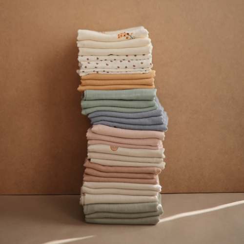Organic Cotton Muslin Cloths 3-Pack – Simple Steps Market