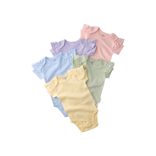 Rory Assorted 5-Pack Bodysuits, Newborn