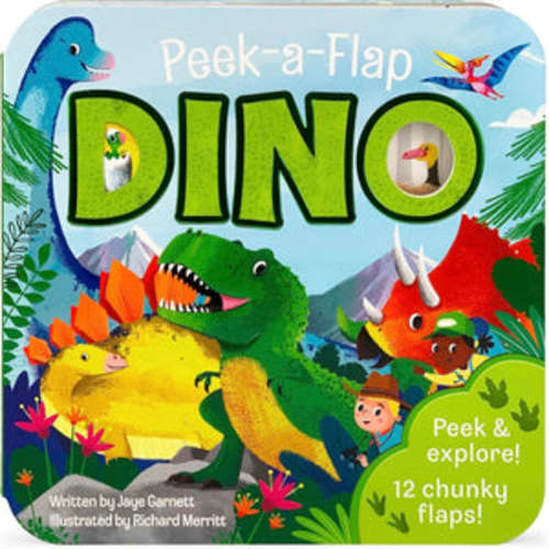 PEEK A FLAP DINO BOARD BOOK – Orient Expressed