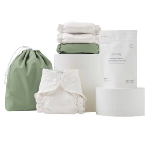 Esembly Cloth Diapering Kit - Aloe/Size 1