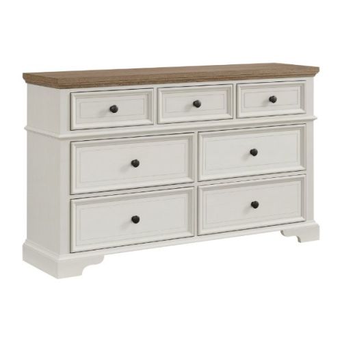 Eastwood Youth Off-White 7-Drawer Dresser