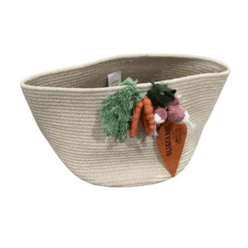 Oli & Carol Basket Veggies, 23 x 30 x 30 cm