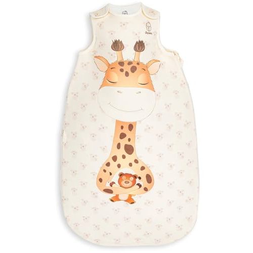 AGANIC 100% Organic Cotton Baby Sleep Sack (0-24 Months) - Unisex Wearable Blanket for Boys & Girls - Infant to Toddler - Soft & Breathable - Long Zipper for Easy Diaper Changes