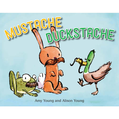 Mustache Duckstache by Amy Young, (Board Book) | Indigo
