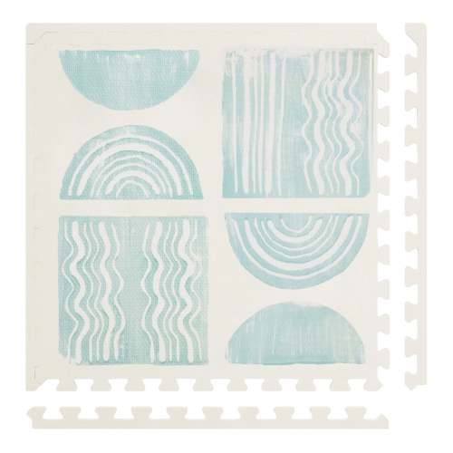 Celadon Boho Foam Play Mat | Ada - Little Nomad | House of Noa