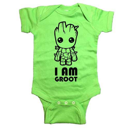 Guardians of the Galaxy Baby "I Am Groot" Bodysuit Baby Clothes
