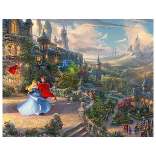 Disney Sleeping Beauty Dancing in the Enchanted Light- Art Prints