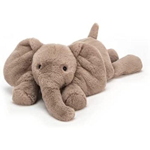Jellycat Smudge Elephant Stuffed Animal, Medium 9.5 inches | Elephant Plush Toy | Classic Children's Gift