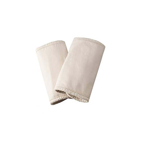 Ergobaby Teething Pad Pair Organic with Snaps, Natural