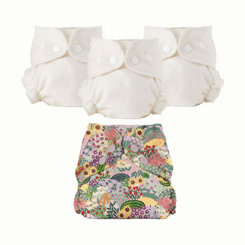 Organic Cloth Diaper Bundle Starter – Esembly