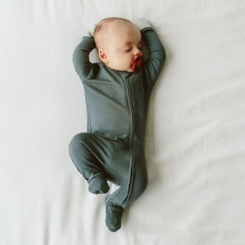 Goumi Grow With You Footie - Midnight 0-3m