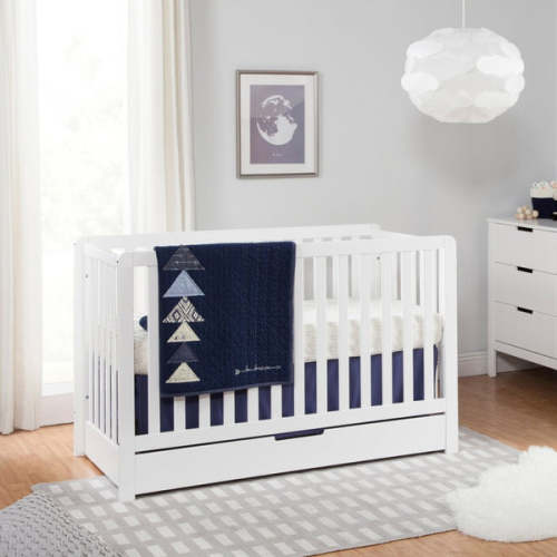 Carter's by DaVinci - Colby 4-in-1 Convertible Crib w/ Trundle - washed natural