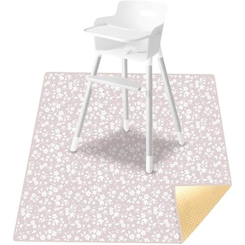 Baby Splat Mat for Under High Chair