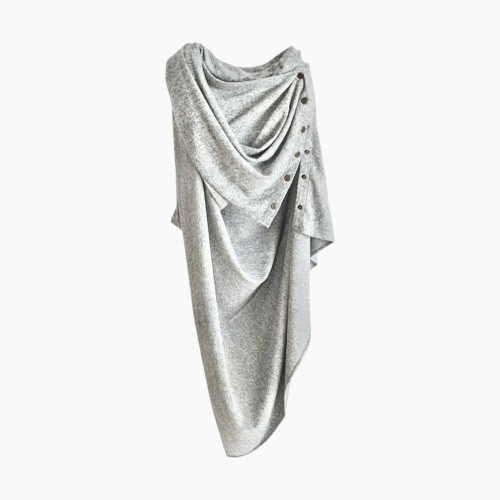 Zalamoon Maternity Snap Wrap - Grey, OS