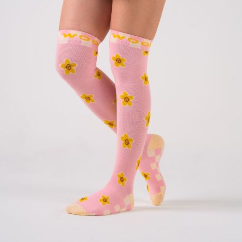 Snuggle Bunnies Bamboo Compression Socks
