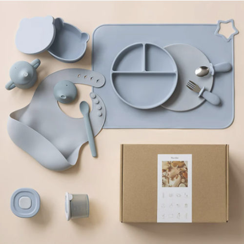 First Bites Gift Set (Ether/Sky Blue)