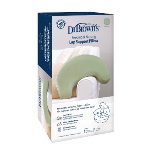 Dr. Brown's Feeding & Nursing Lap Support Pillow - Storm Green