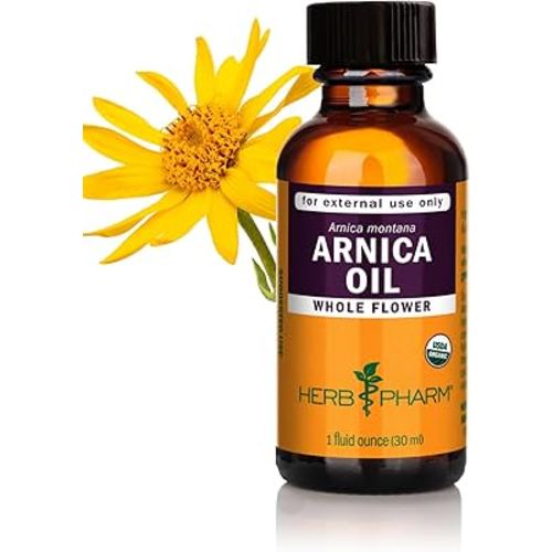 Herb Pharm Certified Organic Oil, Arnica, 1 Fl Oz