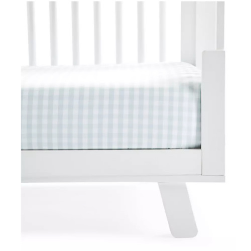 Gingham Crib Sheet | Serena and Lily