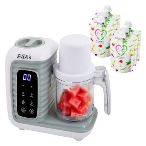 Baby Food Maker Baby Food Processor Blender Grinder Steamer Cooks & Blends Healthy Hom
