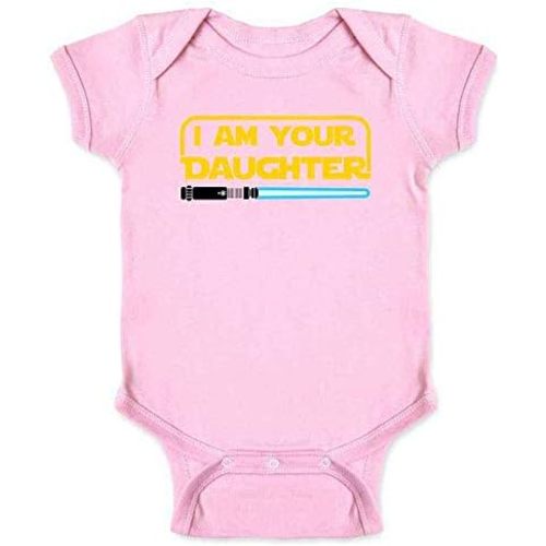Pop Threads I Am Your Daughter Funny Family Infant Baby Boy Girl Bodysuit