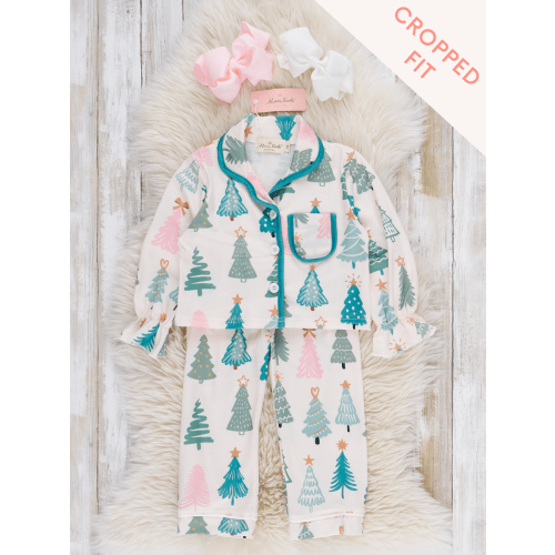 Evergreen Galore Cropped Pajamas