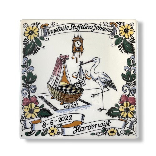 Color Birth Tile (15cm/6in)