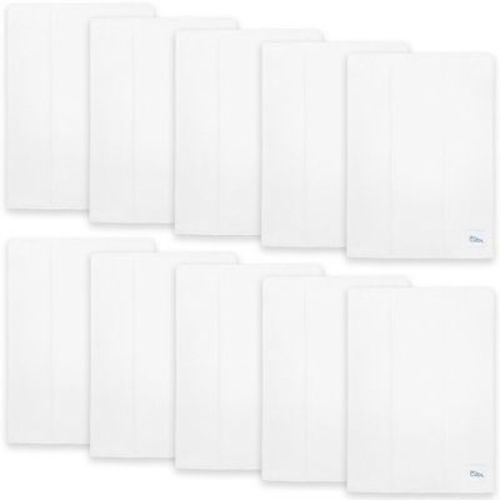 Burp Cloths 100% Cotton Washcloths for Boys and Girls by Comfy Cubs