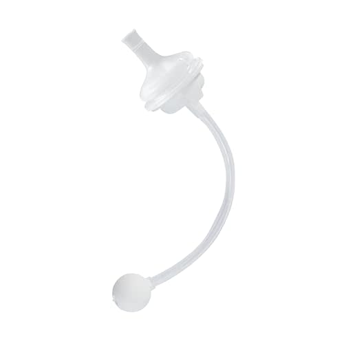 Pigeon Sippy Straw Conversion Kit for Babies 12M+ | Soft Silicone Spout, Weighted Straw & Cleaning Brush | Smooth Bottle-to-Cup Transition
