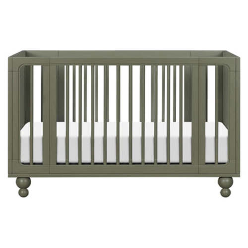 Astre All-Stages 8-in-1 Crib with Bassinet & Toddler Bed Kits by Nate Berkus - Archival Elm by Nate Berkus