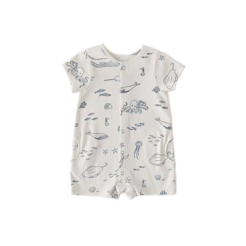 Short Sleeve Romper - Life Aquatic