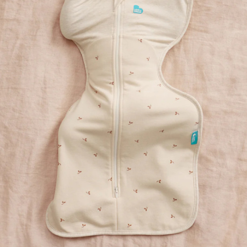 Swaddle Up™ 2.5 TOG Cotton Oatmeal Bees
