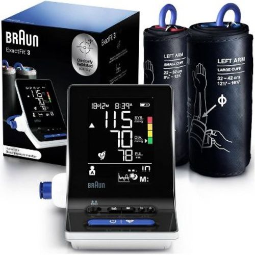 Braun ExactFit 3 Health Blood Pressure Monitor