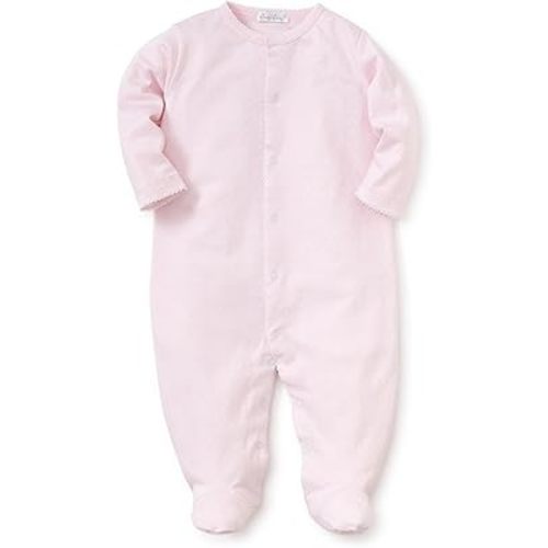Kissy Kissy Baby Boys and Girls 100% Pima Cotton New Kissy Dots Print Snap Front Footie Pajamas