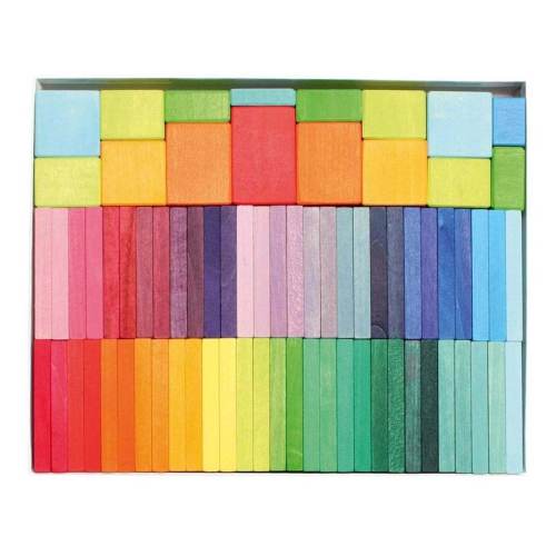 Color Chart Rally Wooden Block Set