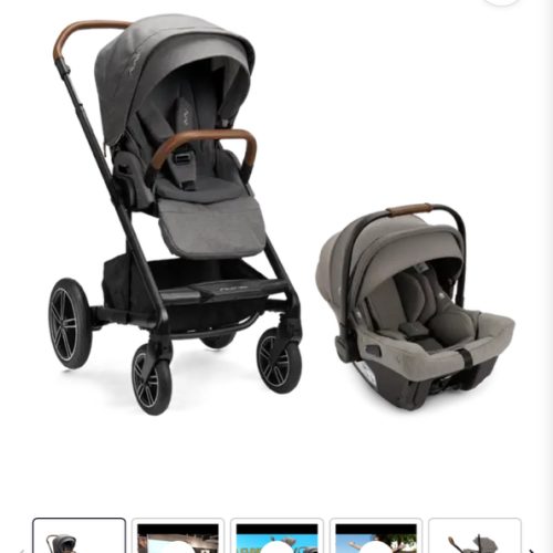 Nuna PIPA URBN and MIXX Next Travel System  - Granite