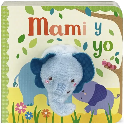Mami y Yo - Mommy And Me Finger Puppet Board Book, Spanish Edition (en español), Ages 1-4