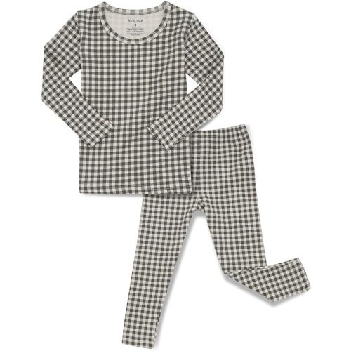 AVAUMA Baby Boys Girls Pajama Set 6M-7T Kids Cute Toddler Snug fit Pattern Design Pjs Cotton Sleepwear
