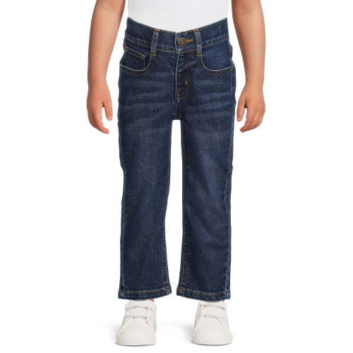 Wrangler Toddler Boy Pull-On Straight Leg Jeans, Sizes 12M-5T