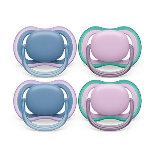 Philips Avent Ultra Air Infant Pacifier 4-Pack with Sterilizer Carry Case