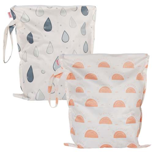 Wet Dry Bag Set 2 Pack - Sunny Drizzle