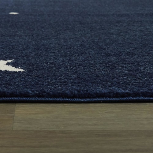 Mod-Tod Stars Border Kids Area Rug