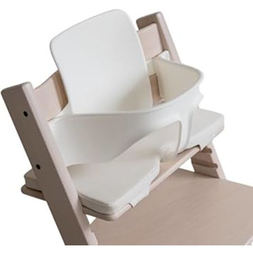 COZYKIDS for Tripp Trapp High Chair Cushion | High Chair Accessories for Babies and Toddlers | Waterproof, Easy-to-Clean Foam Pad | Made in Korea (Cream Ivory, Baby)