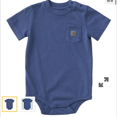 Boys' Short Sleeve Pocket Bodysuit (Baby)
